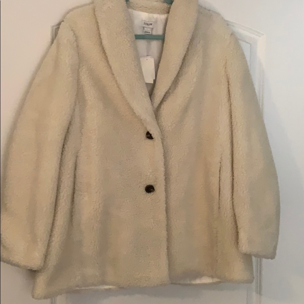 Jcrew Women’s Teddy Fleece Coat